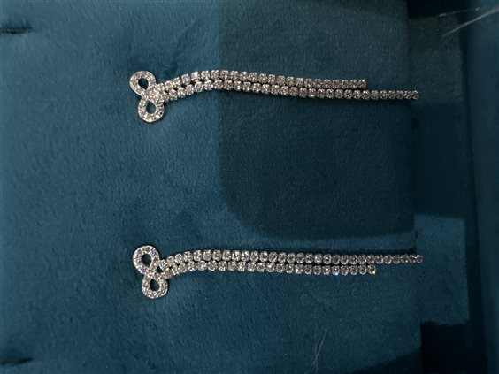 Orecchini Domar Donna in Argento Zircone ORAR-222-280 - ORAR-222-280